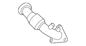 PC3Z9G437B - Exhaust: Exhaust Pipe for Ford Image