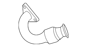 PC3Z9G437D - Exhaust: Exhaust Intermediate Pipe for Ford Image