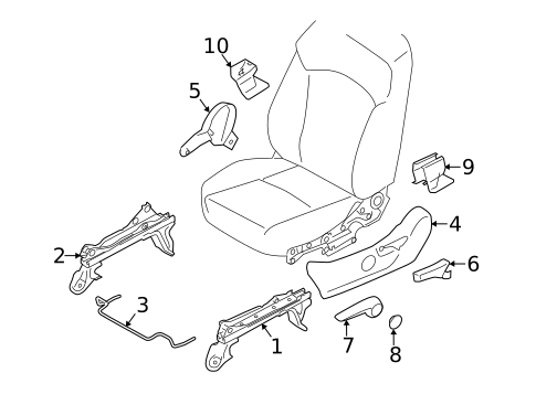 Tracks & Components for 2014 Subaru Forester #0
