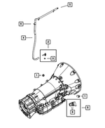 52108399AA - NAG1; W5A580; 5-Speed; Automatic Transmission: O Ring for Mopar Image