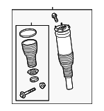 LR100872 - Suspension: Strut Assembly for Land-Rover Image