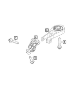 68439294AA - 2.4L Gas; Engine: Engine Mount for Mopar Image image