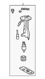 F7PZ9H307AA - Fuel System: Fuel Pump for Ford Image