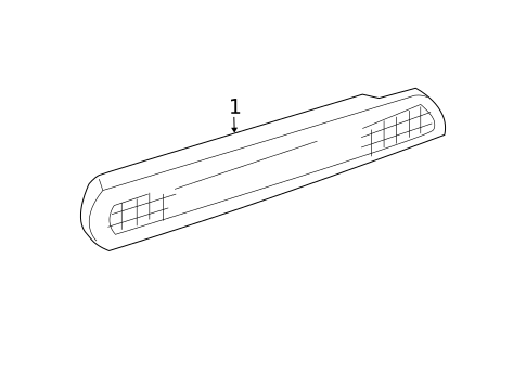 High Mount Lamps for 2019 Toyota Land Cruiser #0