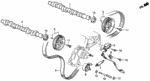 14100PL2000 - Engine: CAMSHAFT, FR. for Acura Image