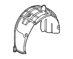976810971 - : Wheelhouse Liner for Porsche Image