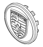 9P1601147JC9X - : Wheel Cap for Porsche: Macan Image