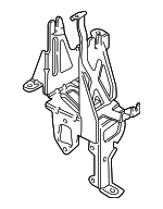 8E0614119 - Electrical: ABS Pump Assembly Support Bracket for Volkswagen: Passat Image