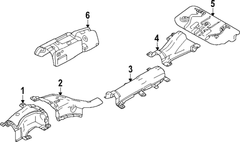 Heat Shields for 2025 Mazda CX-70 #0