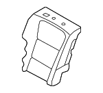 893653N500NVN - Body: Seat Back Cover for Hyundai: Equus Image