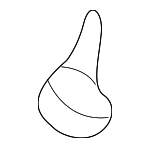 9046705098C0 - Body: Upper Quarter Trim Clip for Lexus: SC430 Image