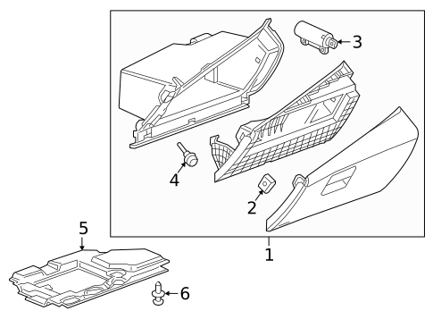 Glove Box for 2016 Chevrolet Volt #0