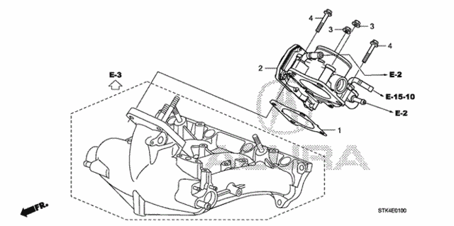 Throttle Body for 2008 Acura RDX #0
