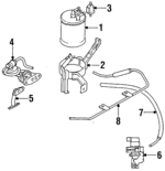 4287791 - Emission Control: Exhaust Gas Re-circulation (Egr) Valve for Mopar Image