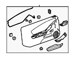 22808094 - Body: Door Trim Panel for Chevrolet: Camaro Image