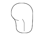 2470A057XA - Body: Shift Knob for Mitsubishi: Mirage, Mirage G4 Image