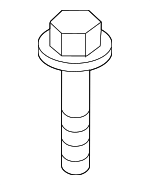 957010602008 - Engine: Bracket Bolt for Honda: Accord, Civic, CR-V, CR-Z, Fit, Odyssey, Passport, Pilot, Ridgeline, S2000 Image