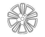 4261176310 - : Wheel, Alloy for Lexus Image