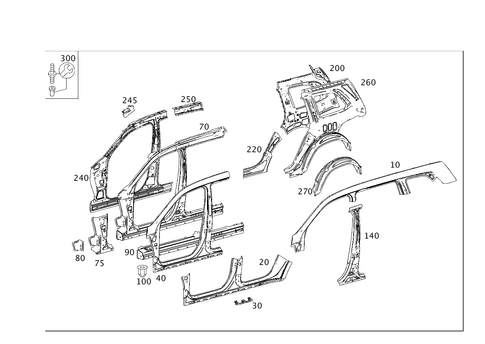 Side Walls for 2018 Mercedes-Benz GLS450 #0