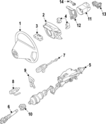 17146070039E84 - : Steering Wheel for Mercedes-Benz Image