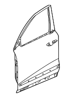 67050TYA315ZZ - Body: Door Shell for Acura Image