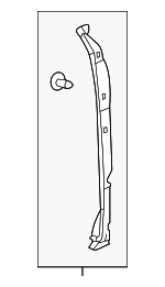 72376TYAA01 - Body: Filler Seal for Acura Image