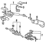 35100SR3A03 - : Ignition Lock Cylinder for Honda Image