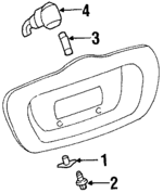 25652904 - : License Lamp for GM Image