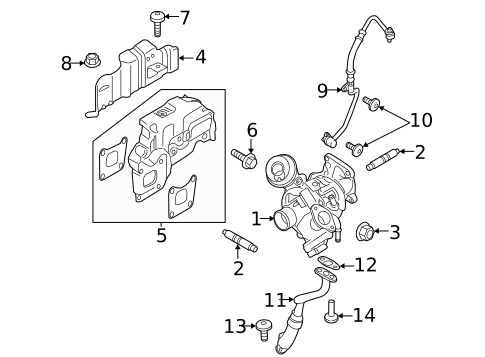 Turbocharger, Supercharger & Ram Air for 2017 Ford Focus #0