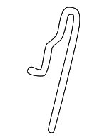 78502TBTH01 - Electrical: Driver Air Bag Spring for Acura Image