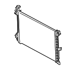 17115A35BE9 - Cooling System: Auxiliary Radiator for BMW: X5, X6 Image