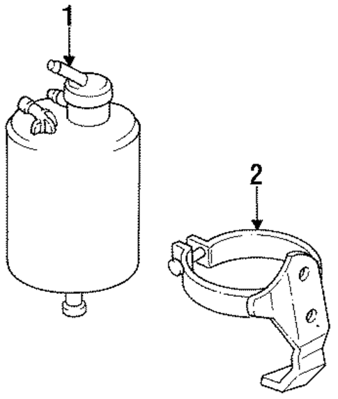 Emission Components for 1995 Mercury Villager #0