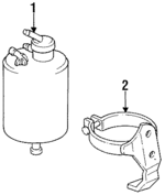 F3XY9D653AA - Emission System: Vapor Canister for Ford Image