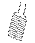 20987409 - Body: Seat Lumbar Support Cushion for GM Image
