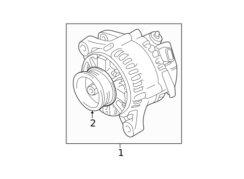 Alternator for 2018 Toyota Sienna #1