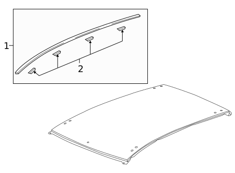 Exterior Trim - Roof for 2017 Chevrolet Spark #0