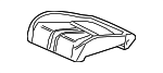 81531T20A61ZB - Body: Cushion Cover for Honda Image