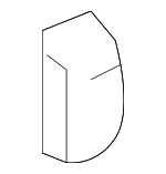 81652TLAA01ZA - Body: Recline Knob for Honda Image