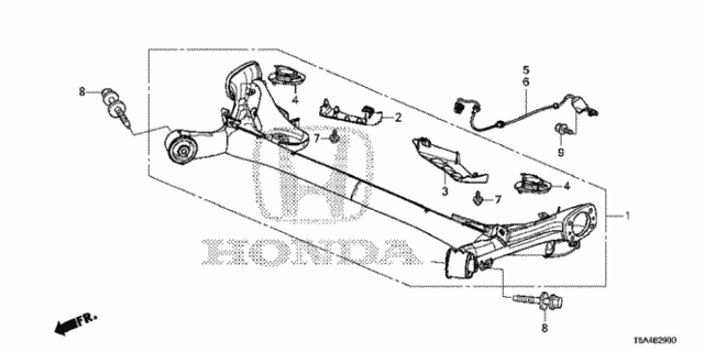 Rear Axle for 2016 Honda Fit #0
