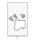 87660B80004X - Body: Inner Cover for Hyundai: Santa Fe, Santa Fe XL Image