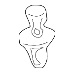 9046706153 - HVAC: Cover Clip for Toyota: Camry, Echo, Sienna, Solara Image