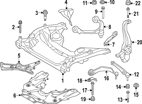 Suspension Components for 2023 BMW 740i #1