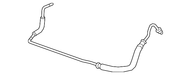 2017-2022 GM Power Steering Gear Outlet Hose 84190383 GM ...