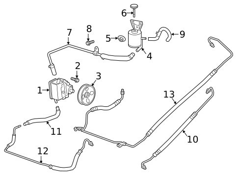 Pump & Hoses for 2022 Chevrolet Equinox #0
