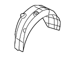 86821G9000 - : Wheelhouse Liner for Hyundai Image