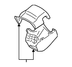 4528602909B3 - Steering: Shroud for Toyota: Corolla Image