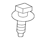 9011906993 - Body: Spoiler Assembly Bolt for Lexus: LC500, NX250, NX350, NX350h, NX450h+, RX350, RX350h, RX350L, RX450h, RX450h+, RX450hL, RX500h, RZ300e, RZ450e, TX350, TX500h, TX550h+ Image