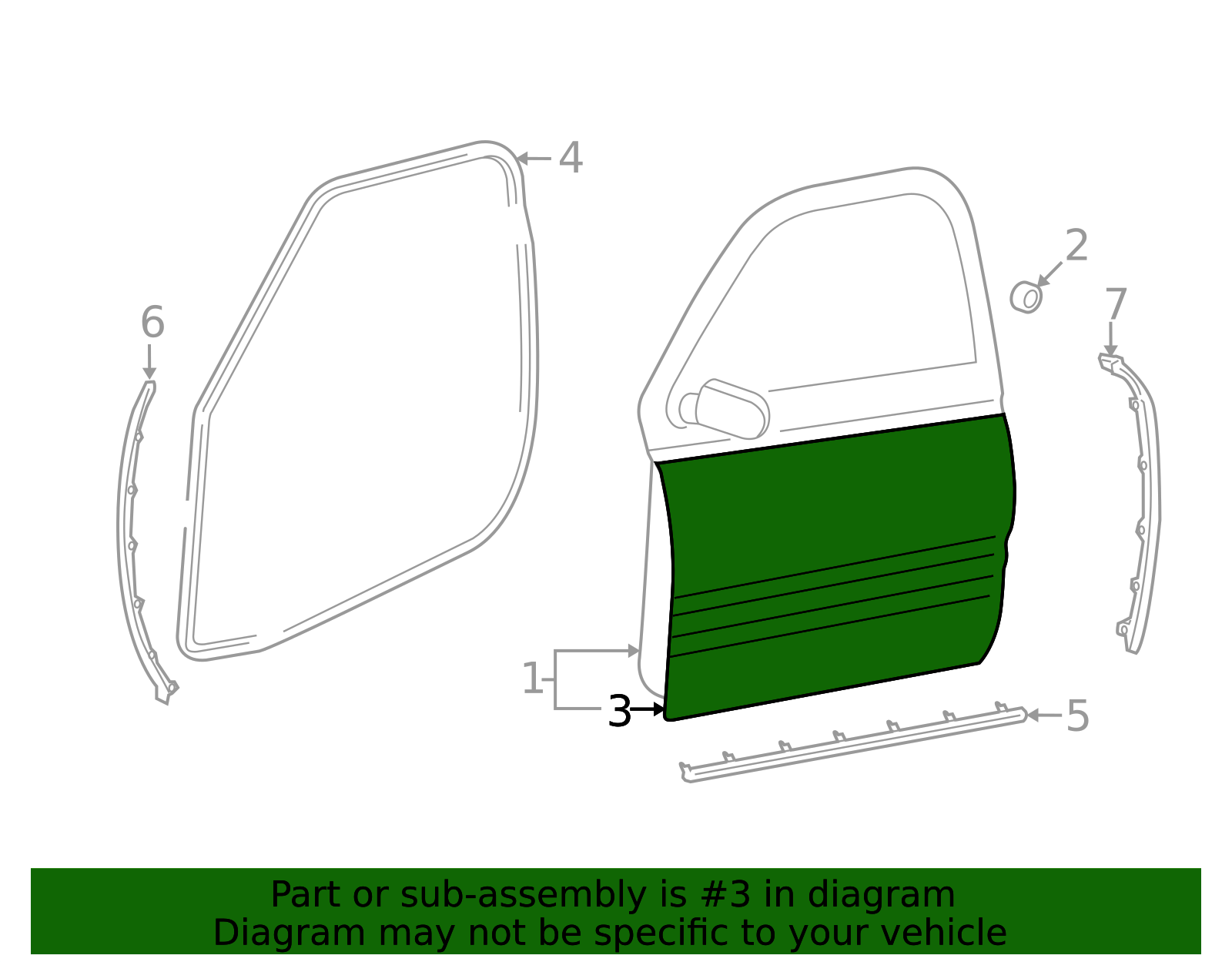 Outer Panel 68224644AB | Mopar Parts Canada