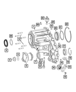 68088065AA - NV241; Transfer Case: Front Case Half for Mopar Image