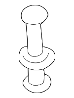 51438229754 - Body: Windshield Pillar Trim Rivet for BMW: 323Ci, 325Ci, 328Ci, 330Ci, M3 Image